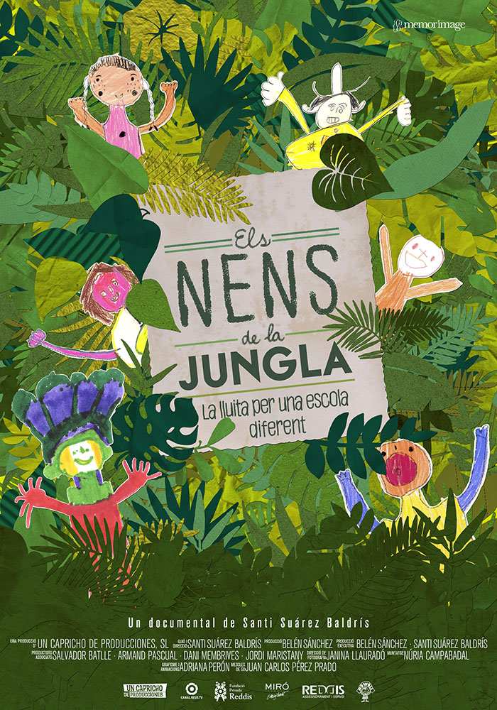 Els nens de la jungla | Poster documental