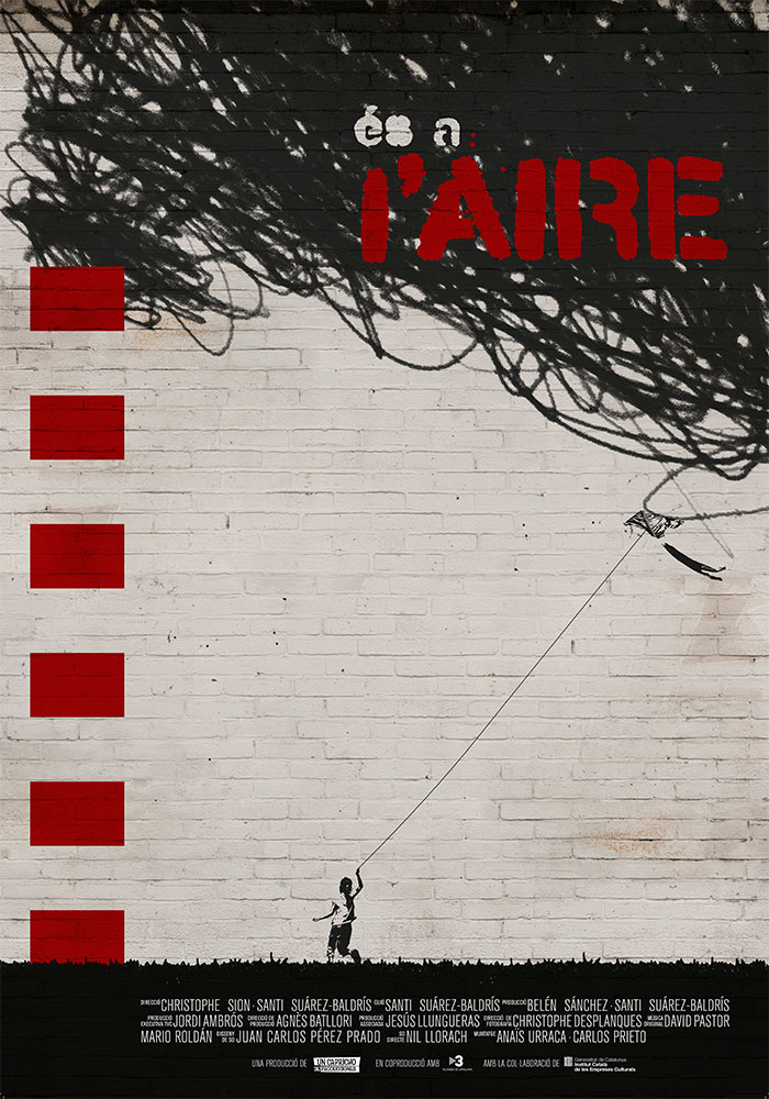 Está en el aire | Póster