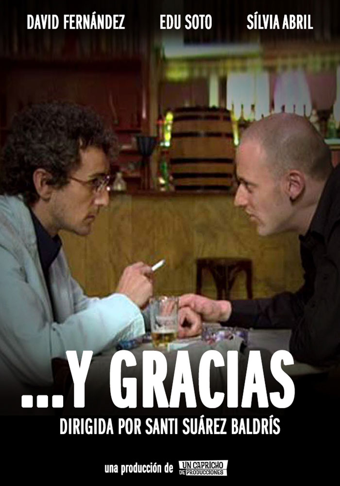 ... Y gracias | Poster cosrtometraje